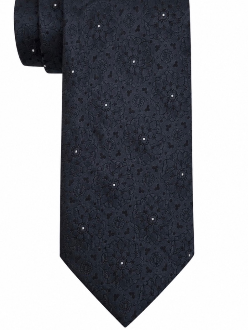 Amir Beverly Hills 100% Silk Tie & Pocket Square NEW — Made in Italy - Black